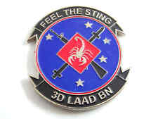 LTCOL M,CANACELLIER COMMANDING OFFICER FEEL THE STING 3D LAAD BN CHALLENGE COIN picture