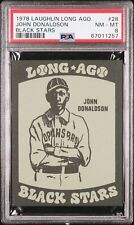 1978 Laughlin Long Ago Black Stars John Donaldson #28 PSA 8 picture