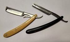 2 Vintage Razors Curley's Ideal Safety Razor & Marshall-Wells Zenith Gunmetal picture