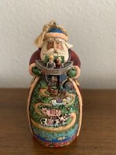 Jim Shore Figurine Heartwood Creek Two By Two Noah’s Ark Santa 2007 Small picture