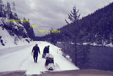 3/1967 Ski-Doos SnowMobiles Yellowstone Bombardier B12 Snow Machine 35mm Slide picture