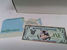 Walt Disney Mickey Mouse 1987 Series $1 Bill picture