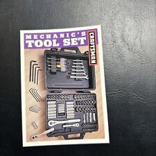 Card Jb98d Craftsman Sears Roebuck 1994/95 #40 Mechanics Tool Set picture