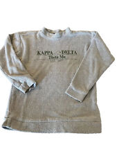 Womens WOOLLY THREADS KAPPA DELTA PULLOVER TOP SWEATER Long Sleeves TEXTURED M picture