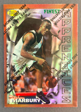1996-97 STEPHON MARBURY Tops Finest Apprentices Refractor Rookie picture