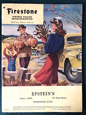 WWII Era Merchandise Catalog FIRESTON TIRE & RUBBER CO Auto Accessories Toys +++ picture
