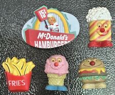 McDonald’s Hamburgers Magnet Vintage 1998 And JSNY Burger Fries Popcorn Cone picture