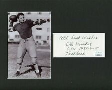Abe Mickal LSU Tigers College Football HOF Signed Autograph Photo Display JSA picture
