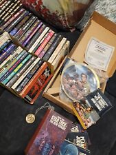 Vintage Star Wars Huge Collection 70pc Books/ Authentic Plate And Medallion  picture