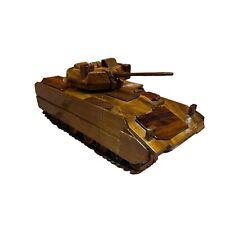 Bradley Fighting Vehicle Mahogany Wood Desktop Model picture