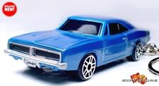 🎁RARE KEYCHAIN 1969~1970 BLUE DODGE CHARGER R/T CUSTOM Ltd EDITION GREAT GIFT🎁 picture