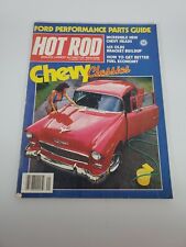 HOT ROD MAGAZINE - JANUARY 1981 - CHEVY CLASSICS picture