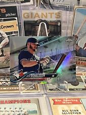 2018 Topps Chrome #8 Josh Donaldson SP Image Variation Refractor *MINT* WOW picture