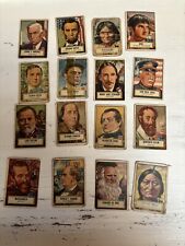 1952 Topps Look N See Vintage Trading Cards Lot Of 16 - Used picture