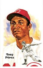 Tony Perez 1980 Perez-Steele Baseball Hall of Fame Limited Edition Postcard picture