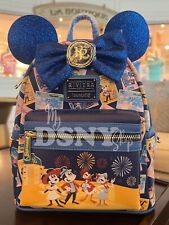 Walt Disney World Riviera Resort POSTCARD Mickey Minnie Loungefly Backpack 2023. picture