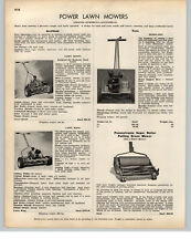 1942 PAPER AD Jacobsen Toro Lawn King Power Lawn Mower Golf Putting Green picture