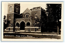 1922 M.E. Church Osage City Kansas KS Antique Posted RPPC Photo Postcard picture