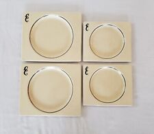 Royal Staffordshire Clarice Cliff Bizarre Dinner Plates Salad Plates 4 Pieces picture