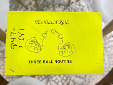 💥 Rare OOP The David Roth Three Ball Routine picture