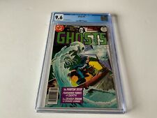 GHOSTS 54 CGC 9.6 WHITE PAGES SKELETON BOAT OCEAN ENRICO CARUSO DC COMICS 1977 picture
