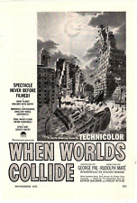 1951 Print Ad When Worlds Collide Movie  George Pal Rudolph Mate Edwin Balmer picture