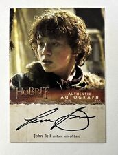 2015 The Hobbit Desolation of Smaug Autograph John Bell as Bain son Bard Auto JB picture