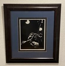Original LEE TANNER Signed Photo of Dizzy Gillespie FRAMED picture