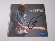 Eric Clapton signed autographed CD incert TAA COA 149 picture