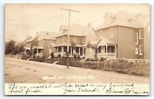 1906 HATFIELD PA BROAD ST HOME VIEW BARTHOLOMEW PHOTOGRAPHER RPPC POSTCARD P4195 picture