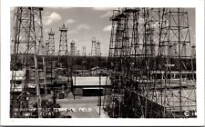 Real Photo Postcard Heart of East Texas Oil Field in Kilgore, Texas picture