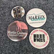 C F Martin Guitar Pin Lot Pinback Badge 1833 Martin Guitars (4) picture