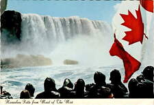 Horseshoe Falls, Maid of The Mist, Niagara Falls, Ontario, tour boat, Postcard picture