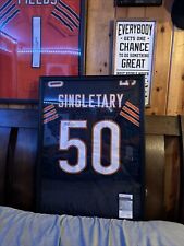 Mike Singletary HOF Signed Chicago Bears Jersey AUTO JSA COA  Comes With Frame picture