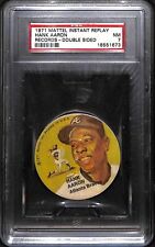 1971 MATTEL INSTANT REPLAY RECORDS  HANK AARON DOUBLE SIDED* PSA 7 18551673  picture