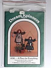 Vintage 1989 Dream Spinners #158 A PLACE FOR EVERYTHING pattern New picture