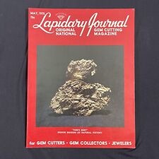 VTG Lapidary Journal Gem Cutting Jewelry Magazine May 1975 Rockhound Collectors picture