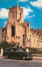 BROWNSVILLE, TX Texas  CHURCH OF THE IMMACULATE CONCEPTION  50's Car  Postcard picture