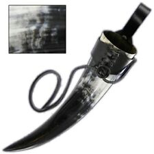 Renaissance Medieval Feasting Germanic Ceremonial Bovine Drinking Horn  picture