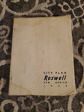 ROSWELL NEW MEXICO 1952 CITY PLANNING COMMISSION COLLECTIBLE  picture