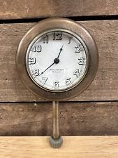 Vintage Waltham 8 Day Stem Car Clock  picture