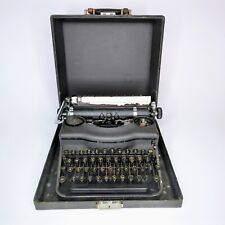 Vintage Remington Rand Quiet Model 1 Typewriter with Carrying Case picture