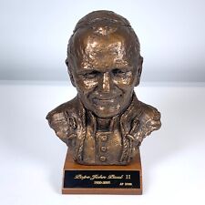 2005 Pope John Paul II Bust Bronze Statue 1920-2005 ARTIST PROOF 7/100 RARE 8