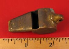 ANTIQUE WHISTLE THE ACME THUNDERER MADE IN ENGLAND BRASS CORK BALL  picture