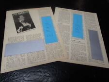 1968 CHET AKINS MAGAZINE ARTICLE CLIPPING FACE IN THE MIRROR picture