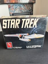 star trek uss enterprise MODEL KIT 1989 A.M.T.  SEALED KIT VINTAGE  picture