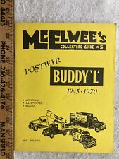 McElwee's Collector's Guide #5 Postwar Buddy L Pressed Steel Toy Truck 1945-1970 picture