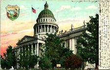 Vtg Postcard 1908 Sacramento California State Capitol picture