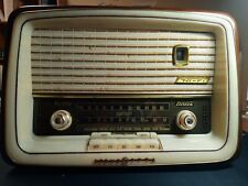 VINTAGE-Loewe-Opta AM/FM/SW Antique German Tube Radio Tested/Working Watch Video picture