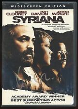 Matt Damon signed autograph auto Syriana Thriller DVD Video Discs JSA Stickered picture